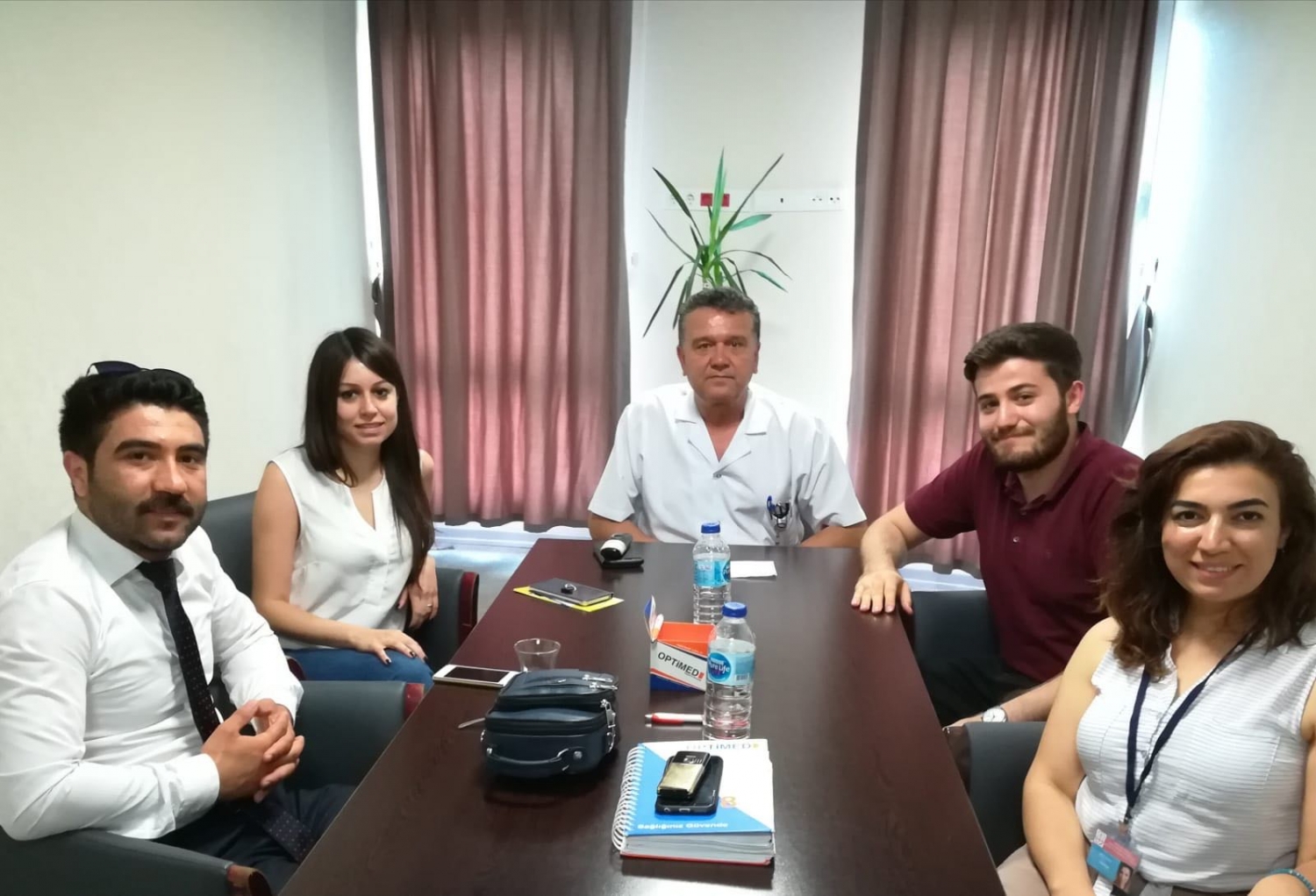 &Ouml;zel Optimed Hastanesi başhekimi Op.Dr.Recep &Ccedil;ALIŞKAN'i ziyaret ettik